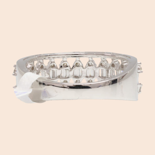 'Hikari-No-Hashi' 18K White Gold Diamond Ring