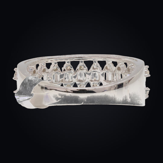'Hikari-No-Hashi' 18K White Gold Diamond Ring